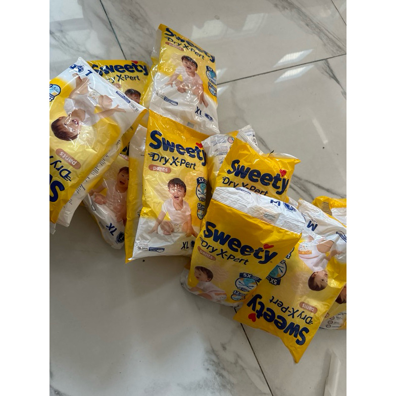 Sweety dry expert renceng isi 6 M/L/XL