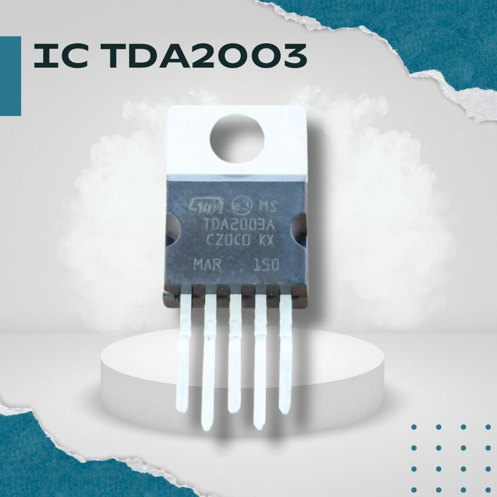 IC TDA2003 Original 10W Mono Class AB Audio Power Amplifier