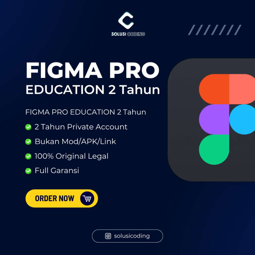 Figma Education Pro 2 Tahun | Privat Akun Figma