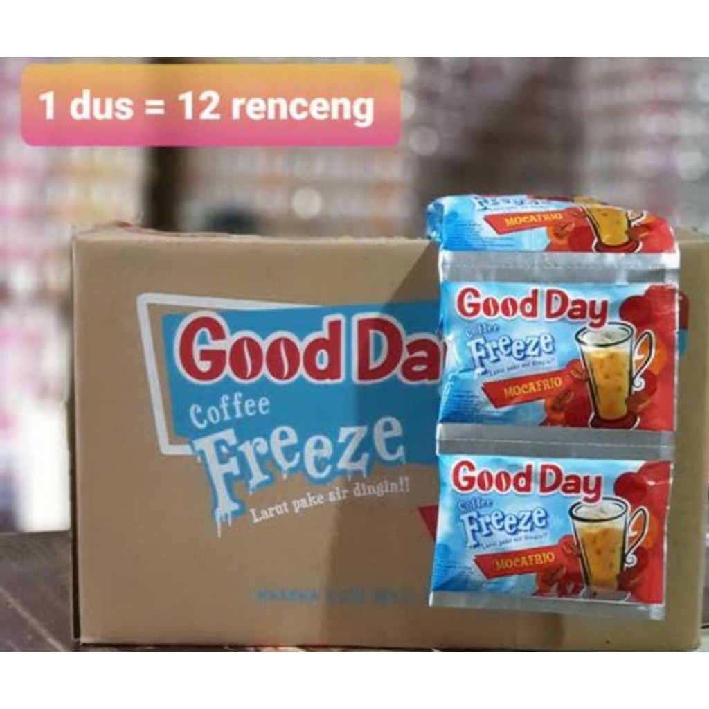 

Good day freeze mocafrio 30g 1 renceng