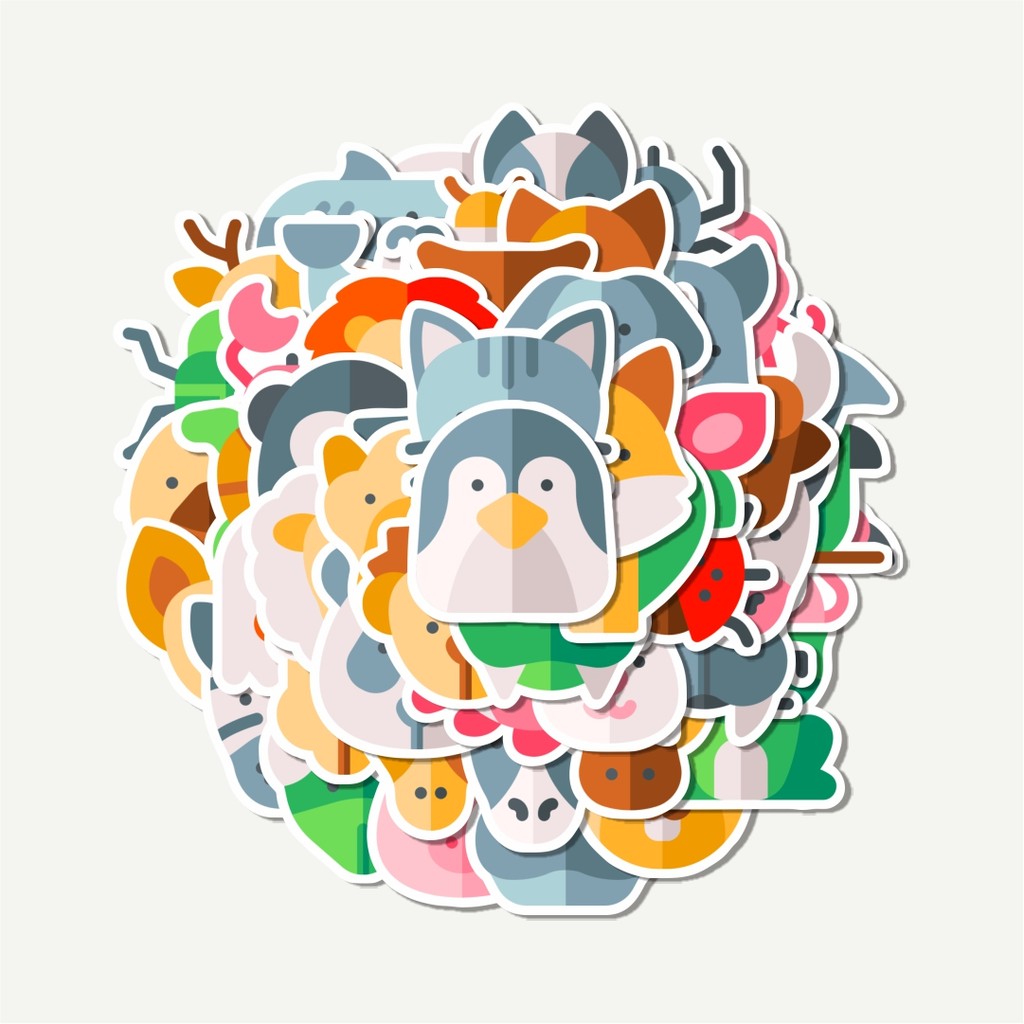 

Sticker Pack Stiker Animal Icon Pack Version [Versi Paket Ikon Hewan] | Sticker TUMBLR | Stiker LAPTOP KOPER HELM