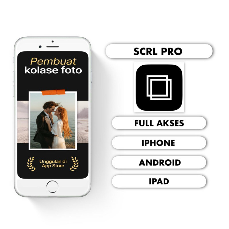 ORIGINAL APLIKASI SCRL PRO ( BERUPA ACC LOGIN ) IOS ANDROID