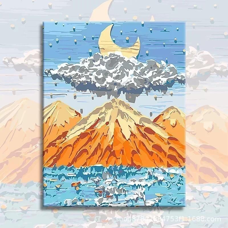 

YL-26057-Tulip DIY Digital Acrylic Flower Painting, Hand-Filled Landscape Painting, Explosion