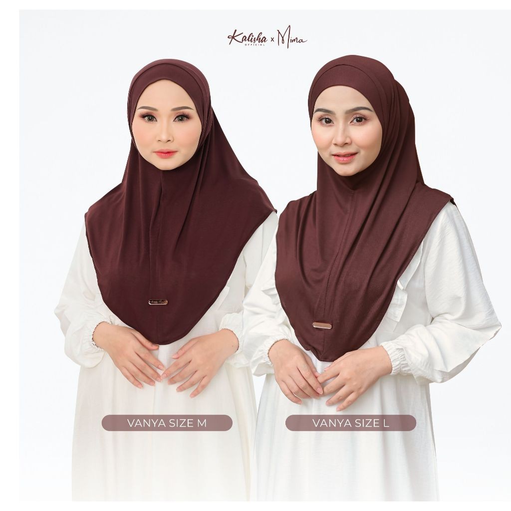Bergo Kaos Kerudung Bergo Rayon Vanya Jilbab Instan Kaos Rayon Hijab