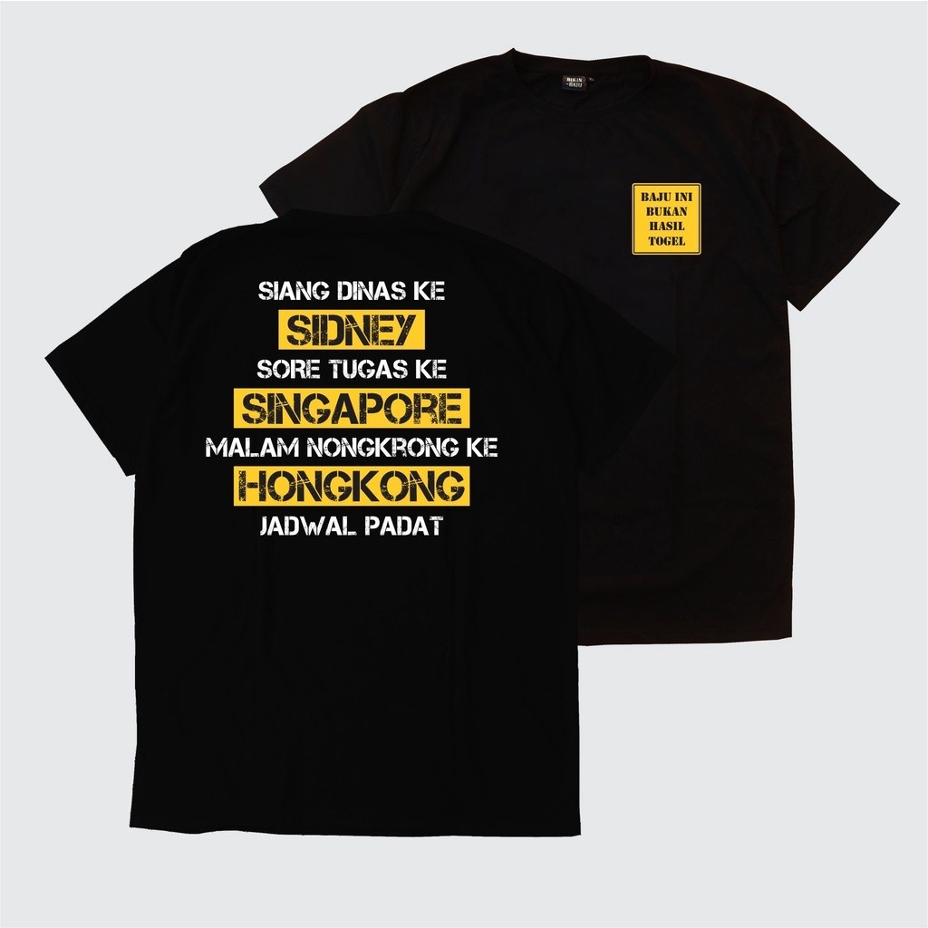 Kaos Distro Togel Combat 30s Premium - T-Shirt Pria dan Wanita