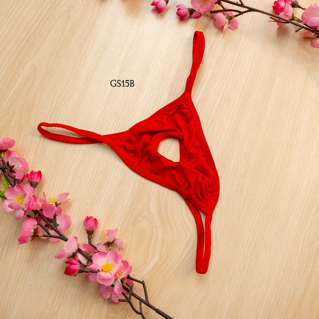 Lamore Underwear Pria CD Celana Dalam Premium Thong Merah GS15B