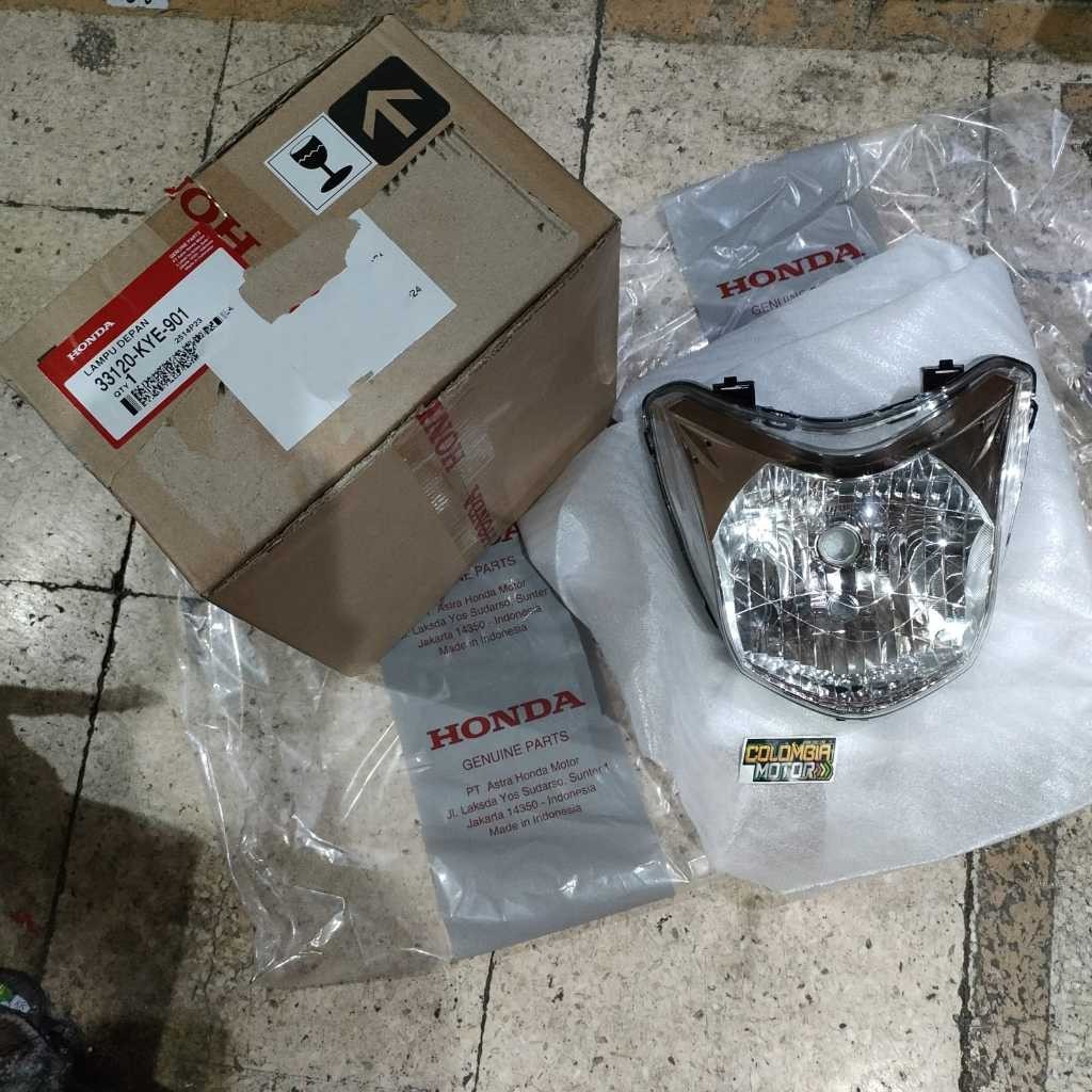 Lampu depan megapro mono Lampu depan mega pro mono Refektor depan megapro mono Refektor megapro mono