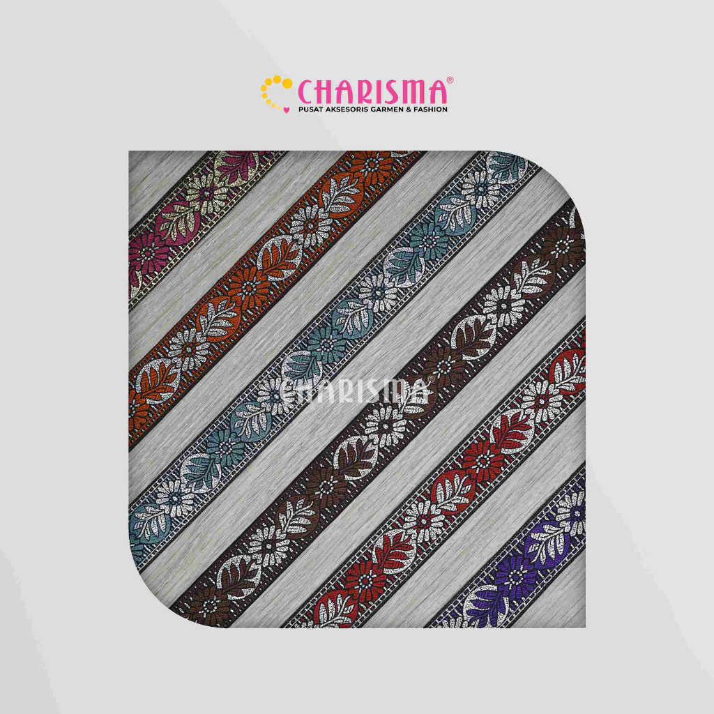 Charisma Renda Pita Gamis / Renda Gamis India / Harga 1 Meter