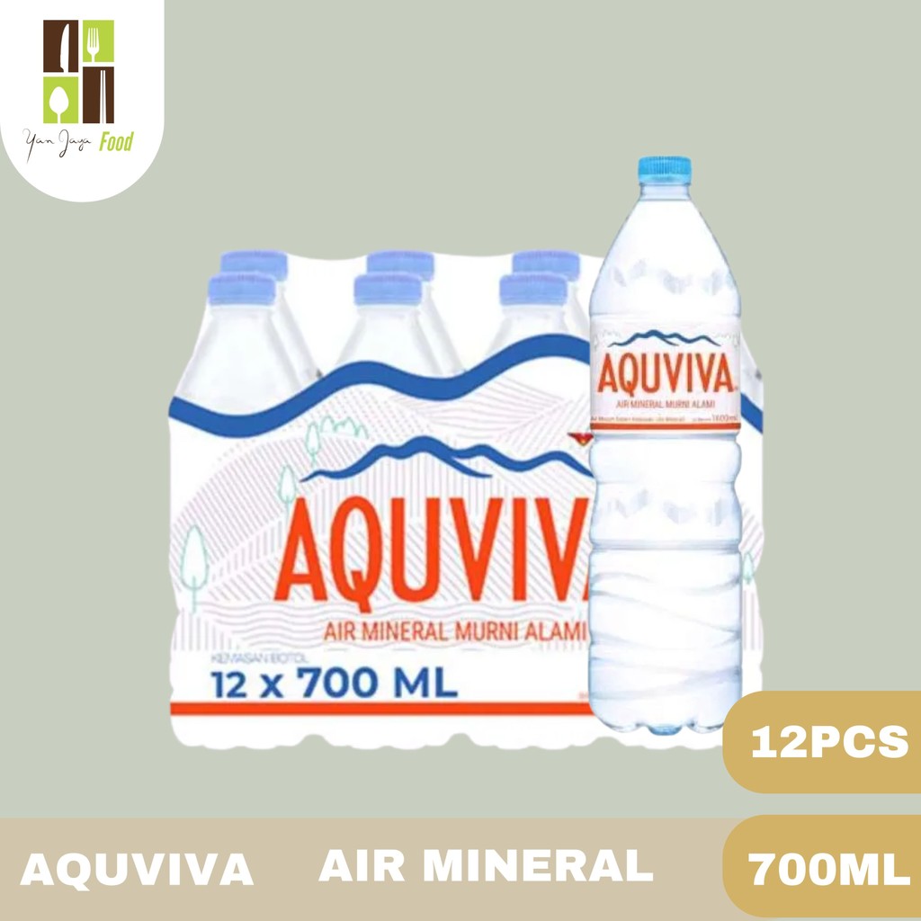 

Aquviva Air Mineral / Air Minum / Air Mineral 700ml 1 Carton / 12 Pcs