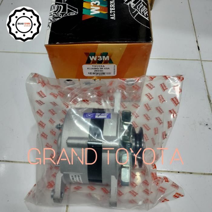 Dinamo Amper Alternator Kijang Super 5K Jantan Grand 65A