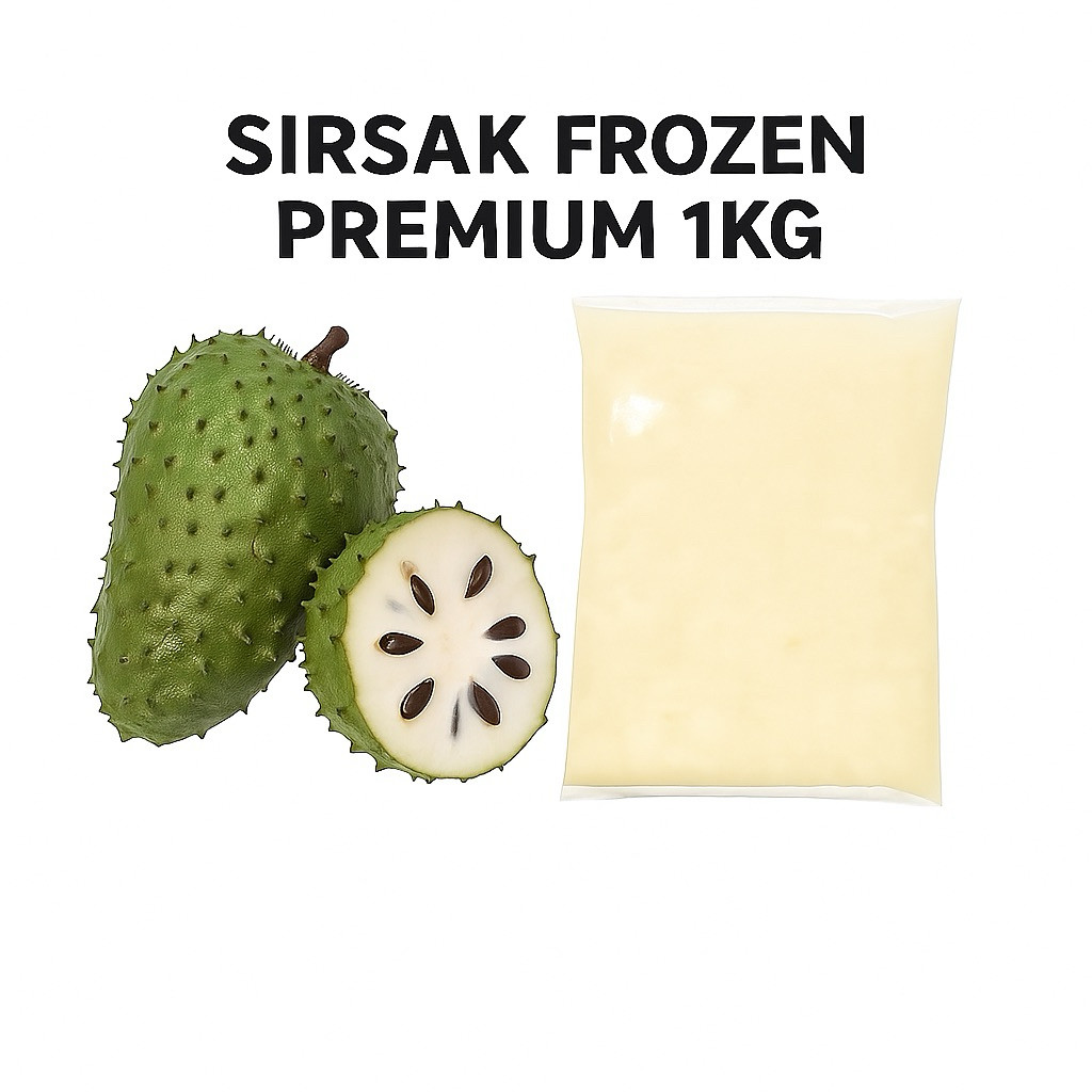 

{COD] Sirsak frozen premium tanpa biji 1kg asd