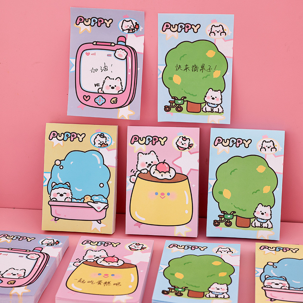 

TERFAVORITE POST-IT ANIMAT THEMED PUPPY / STICKY NOTES MOTIF ANAK ANJING / NOTES TEMPEL BENTUK ANIMAL MENGGEMASKAN