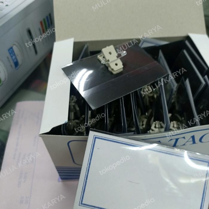 

Promo Name Tag dengan Peniti dan Jepitan per 50 pcs