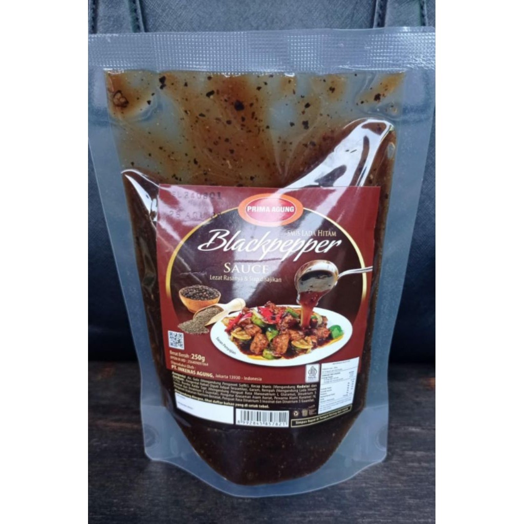 

Prima Agung Saus Lada Hitam blackpepper 250g