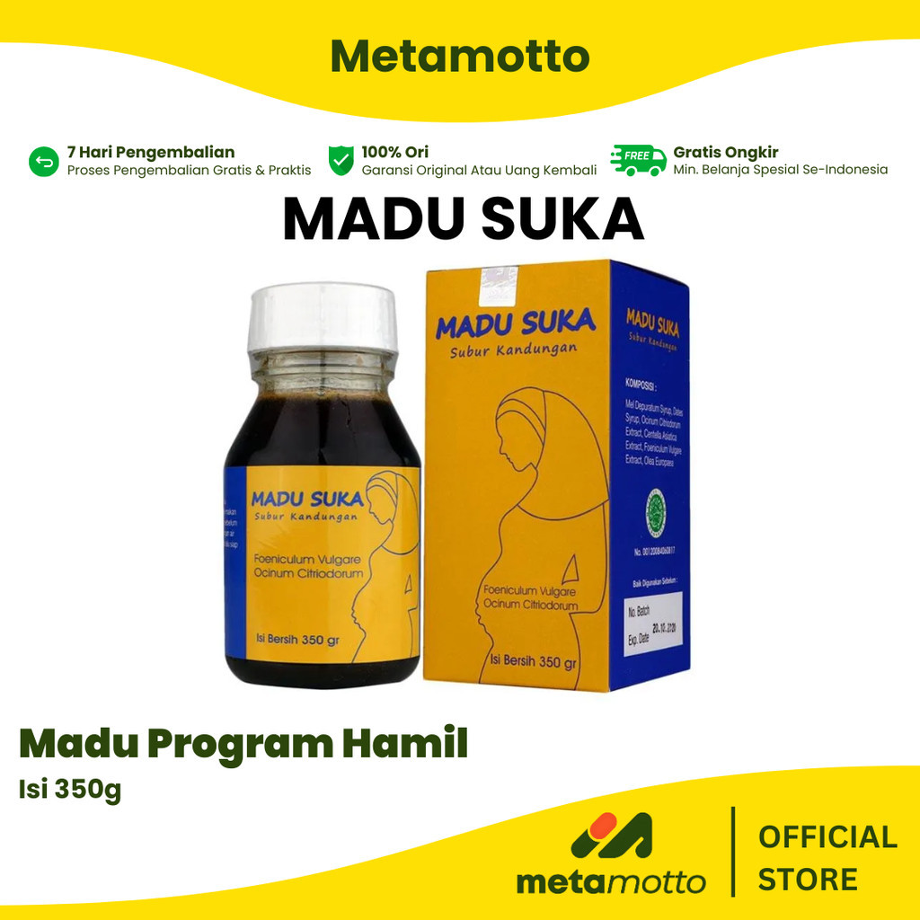 

MADU SUKA untuk Keseburuan Wanita Progam Hamil - Metamotto Setia