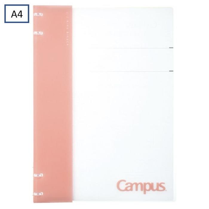 

Kokuyo Campus Binder notebook L-NP174 2x2 Ring A4 - Pink