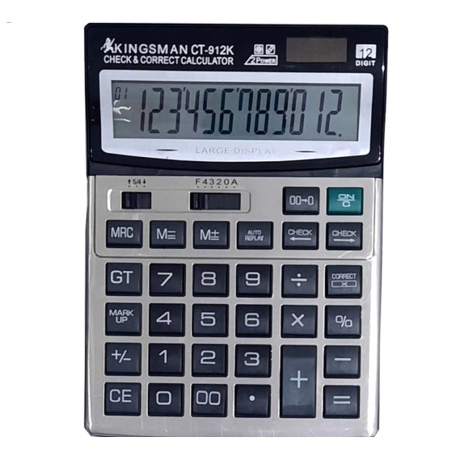 

Unicorn - Kalkulator 12 Digit / Calculator KINGSMAN / Alat Hitung (1 Pcs)