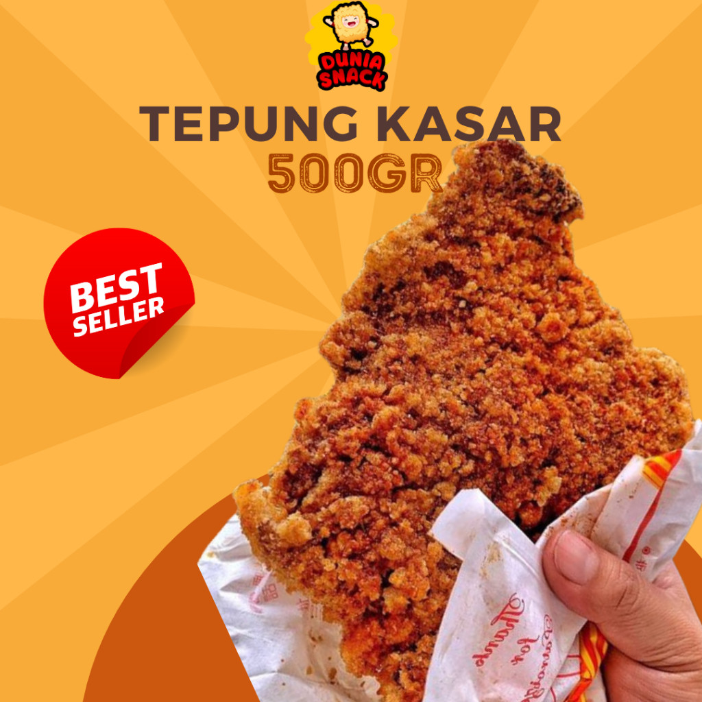 

Mekar_raya TEPUNG SHILIN KASAR 500G | TEPUNG KASAR TAIWAN CRISPY CHICKEN
