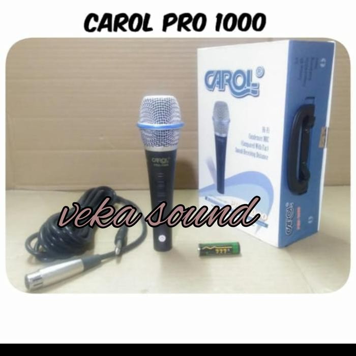 MIC KABEL CONDENSER CAROL PRO 1000 ORIGINAL