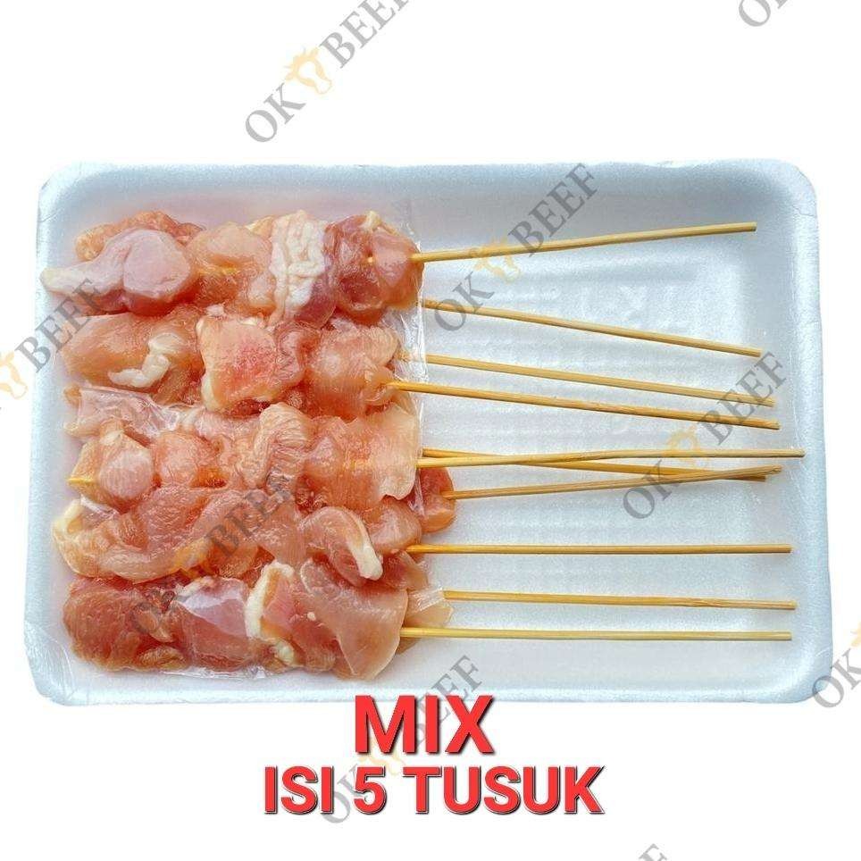 

Sate Ayam Campur Isi 5