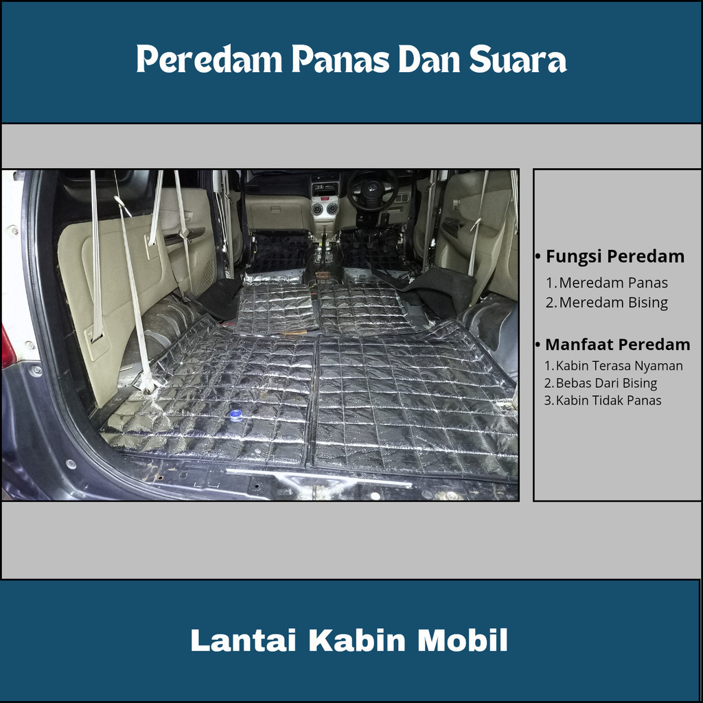 SIGMA Peredam Karpet Lantai Dasar Kabin Mobil All New Suzuki Ertiga Tahun 2018 2019 2020 Best Qualit