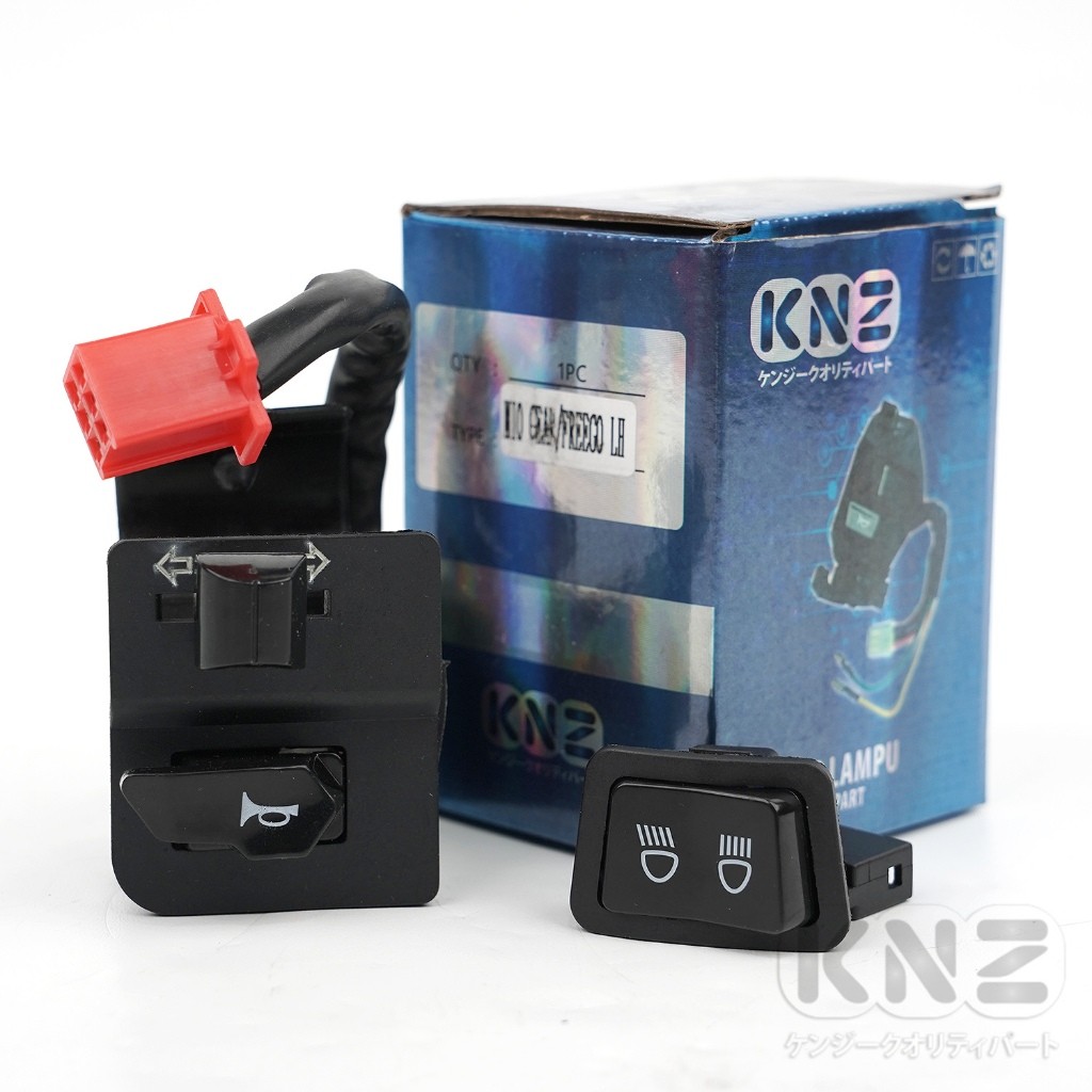 HOLDER KIRI MIO GEAR / FREEGO / FAZZIO (B5D) SAKLAR HOLDER KIRI KNZ