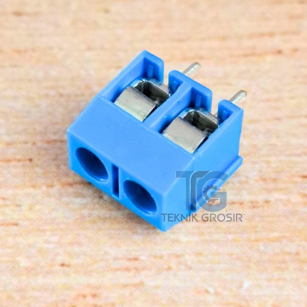 Blok Terminal 2 Pin 5mm – Konektor Terminal Kabel