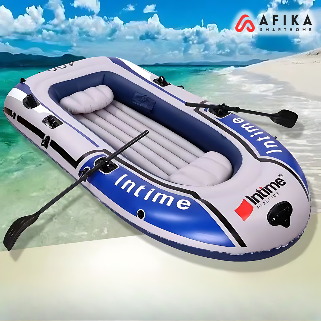 Perahu Karet Mancing Inflatable Fishing Boat 2 Person