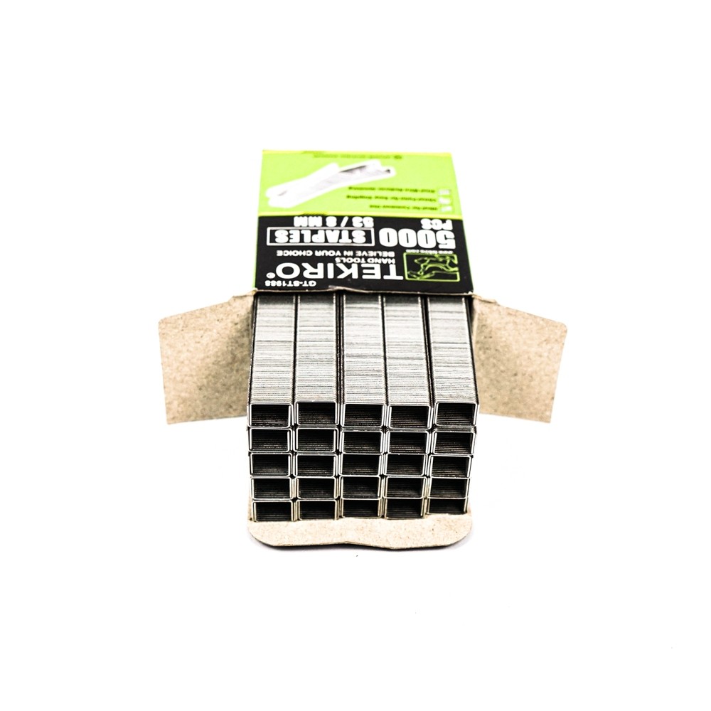 

TEKIRO ISI STAPLES TEMBAK 53 / 8 MM 5000 PCS GT-ST1988