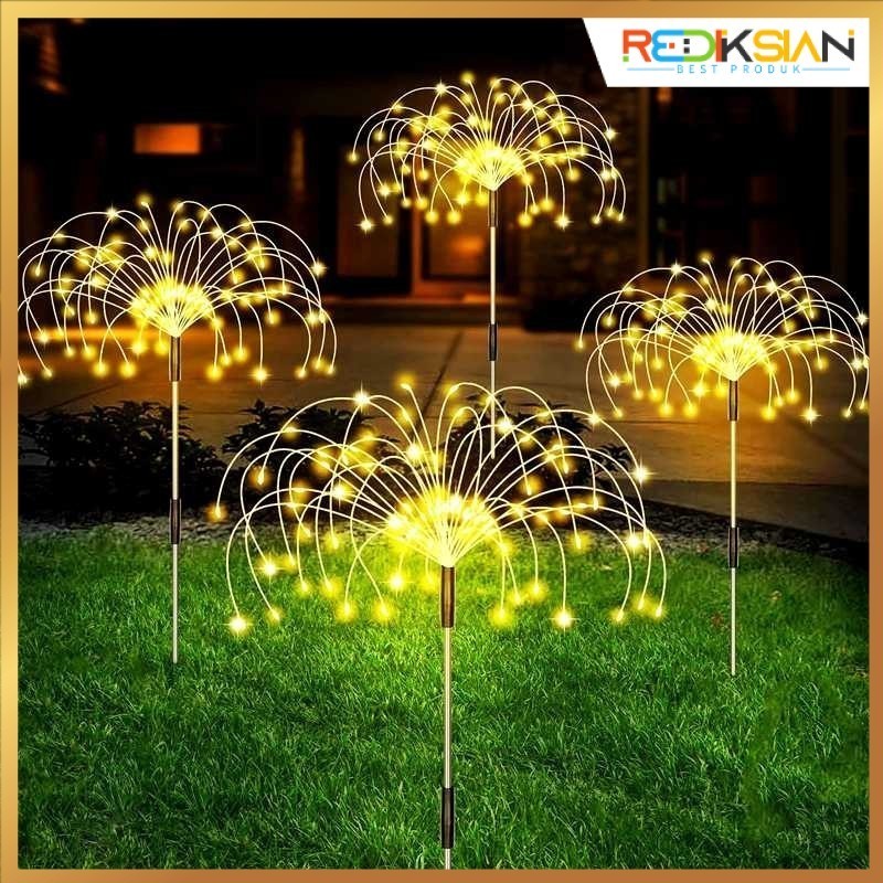 Lampu Hias Taman LED Model Kembang Api| Lampu Taman Cantik Kembang Api |Lampu Kembang Api Panel Sury