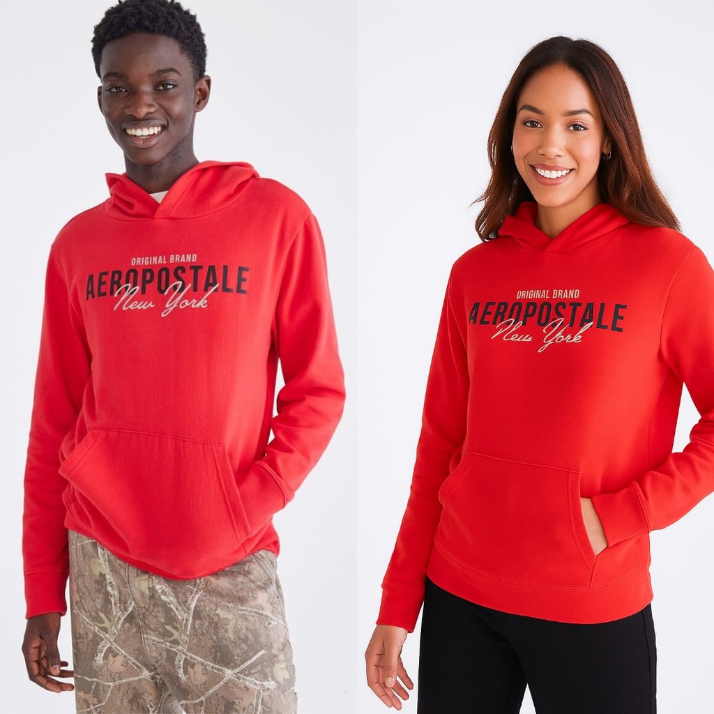 WARNAMU #1310 AEROPOSTALE NEW YORK PULLOVER HOODIE