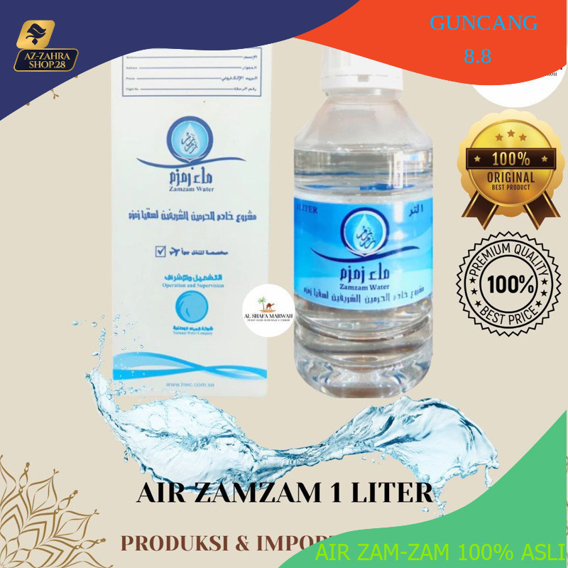 

Az-zahra_Shop.28 Zamzam 1 Liter Harga Grosir Kemasan Biru