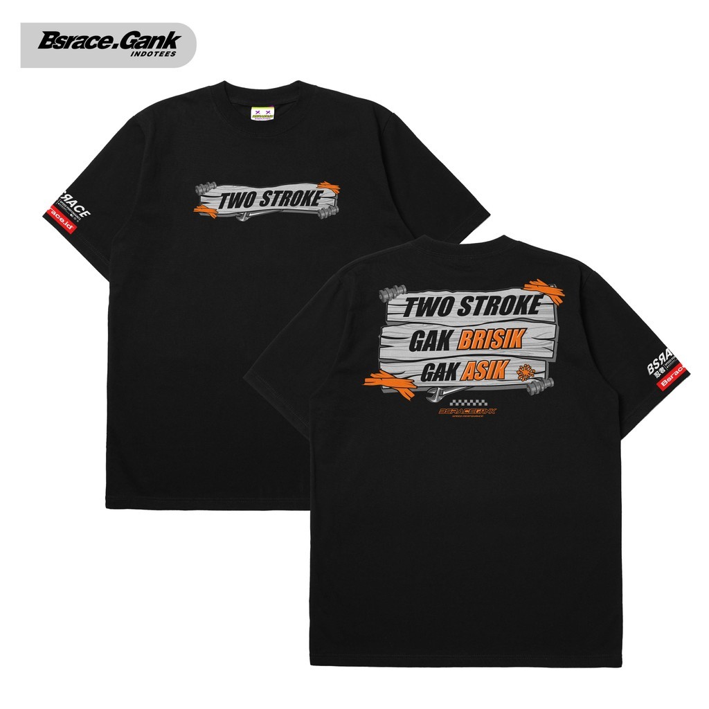 Kaos 2 Stroke Two Stroke Original - Baju 2 Stroke Terbaru 2 Tak Indonesia
