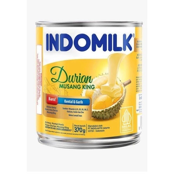 

Indomilk SKM Durian Musang King 370 Gr