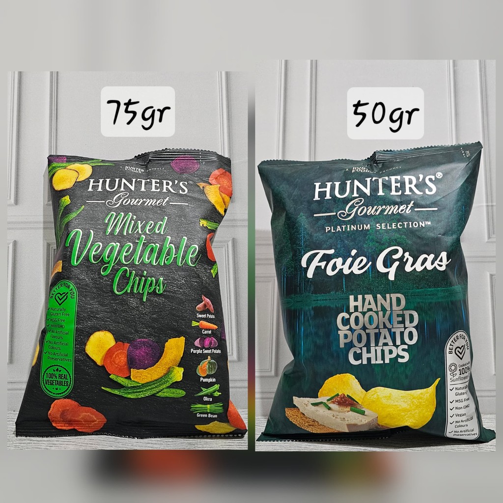 

Hunter’s Gourmet Vegetable Chips - Keripik sayuran