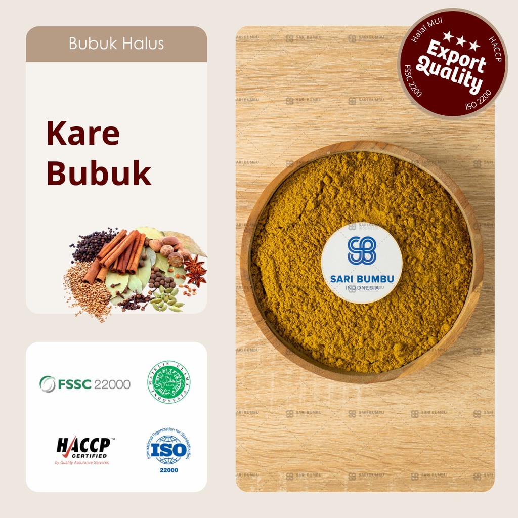 

Curry Powder/ Kare Bubuk 1 Kg