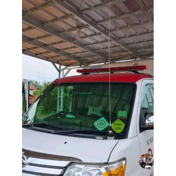 antena antenna radio mobil am fm jepit kap mesin / PINTU bagasi BELAKANG gm 500 UNIVERSAL motor Jeep