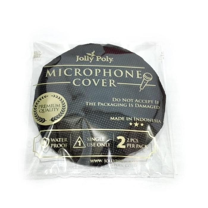 Order 25set/50pcs Bungkusan Jolly Poly Sarung Mic - Cover Microphone / Sarung Microphone - Cover Pen