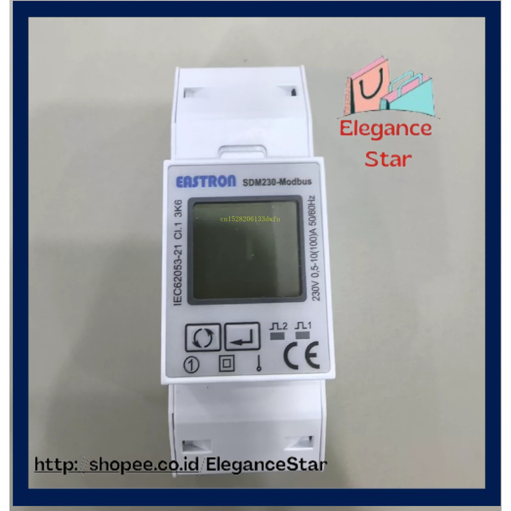 For DEYE Growatt Solis Aiswei Inverter Single Three 1 3 Phase DIN Rail Modbus RS485 Smart Energy Pow