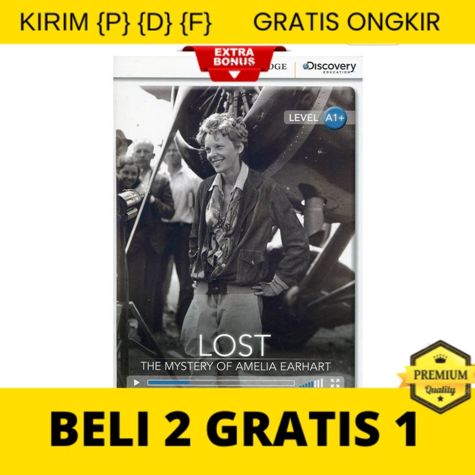 

{P} {D} {F} Lost: The Mystery of Amelia Earhart High Beginning Book with Online