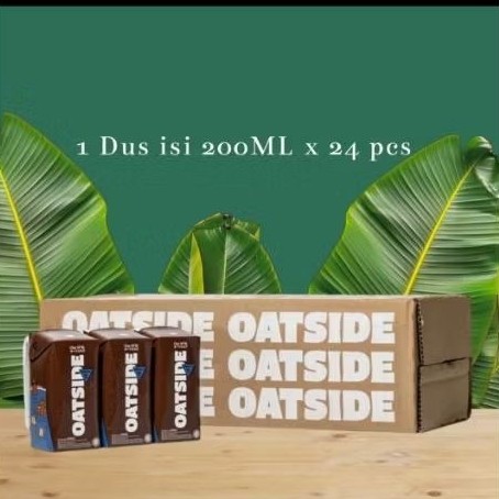 

OATSIDE CHOCOLATE SEDOTAN Susu oat milk 200ml (1 DUS ISI 24 PCS)