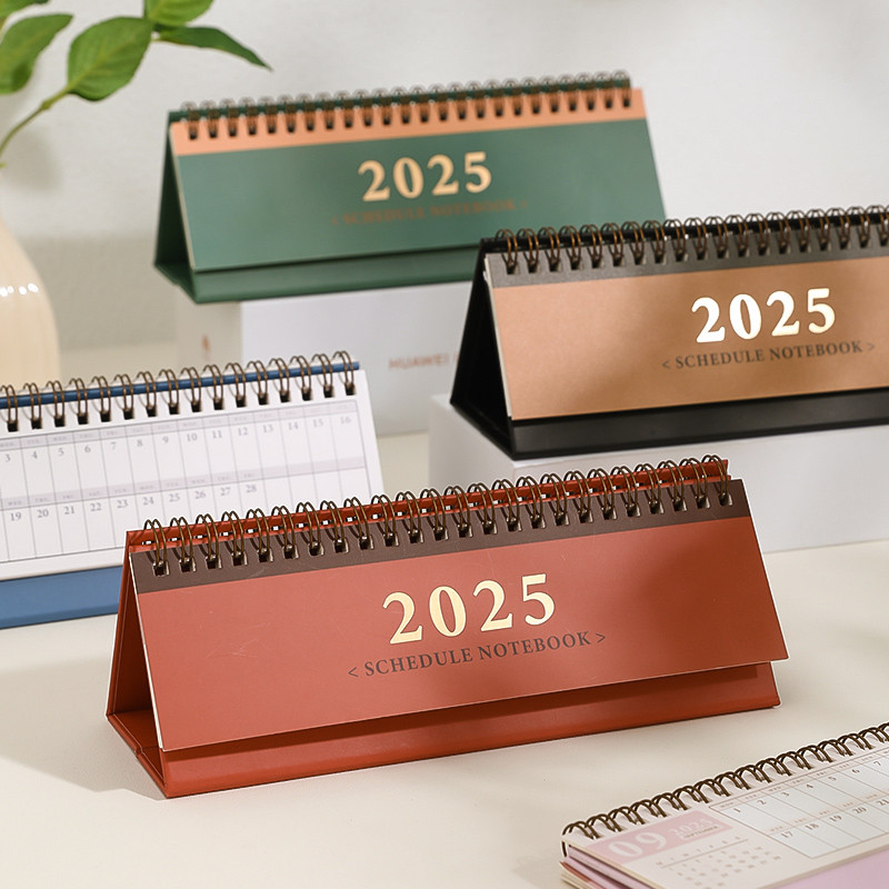 

Mr.Paper 2025 Strip MINI Desk Calendar Office Desktop Ornaments Multifunctional Plan Calendar Simple Wind Desk Calendar
