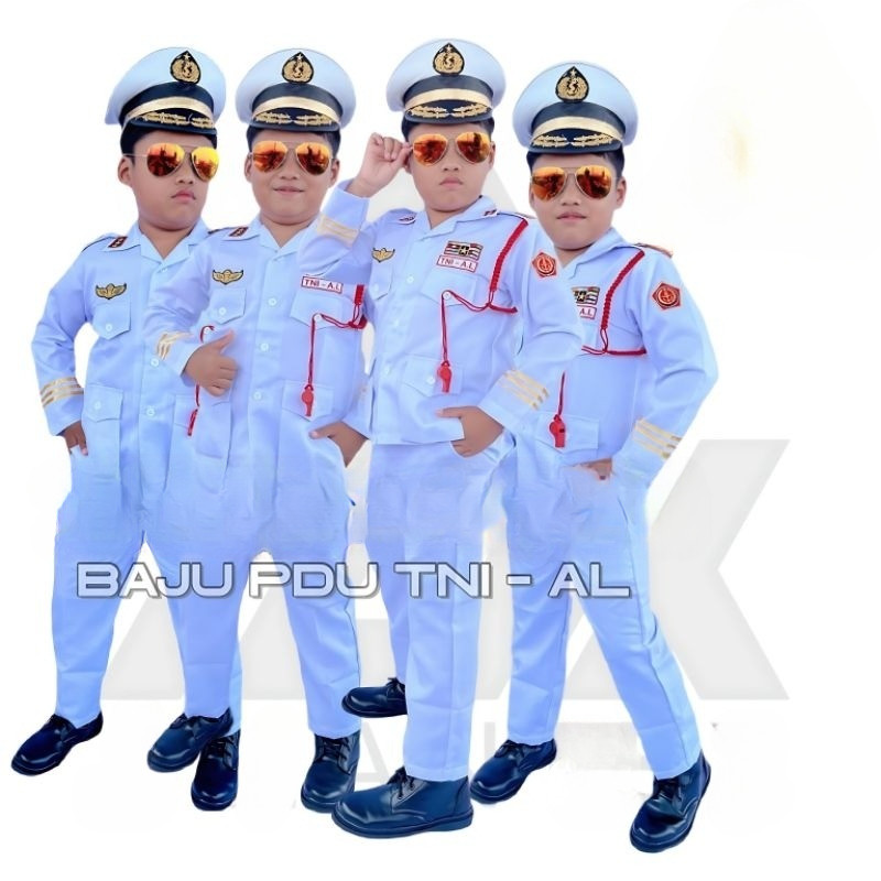 PDU TNI AL Anak Laki-laki ( Tangan Panjang )