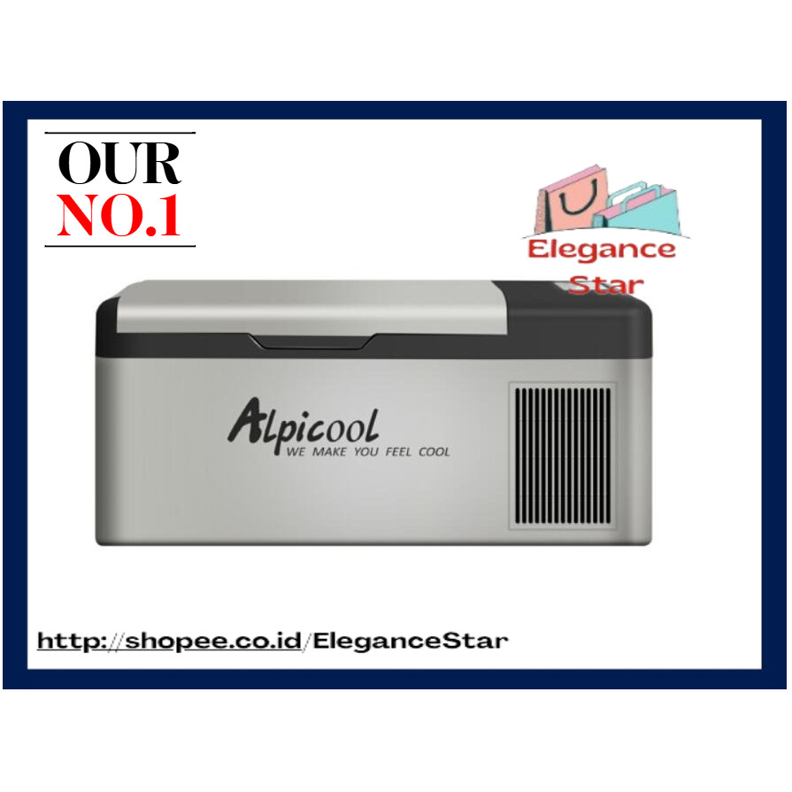 Portable Alpicool 15L car home refrigerator mini fridge AC100-240V DC12/24V Cold storage outdoor hou