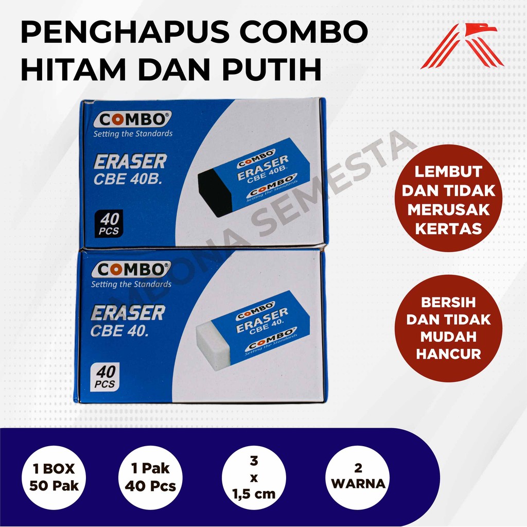 

Eraser / Penghapus Combo 40