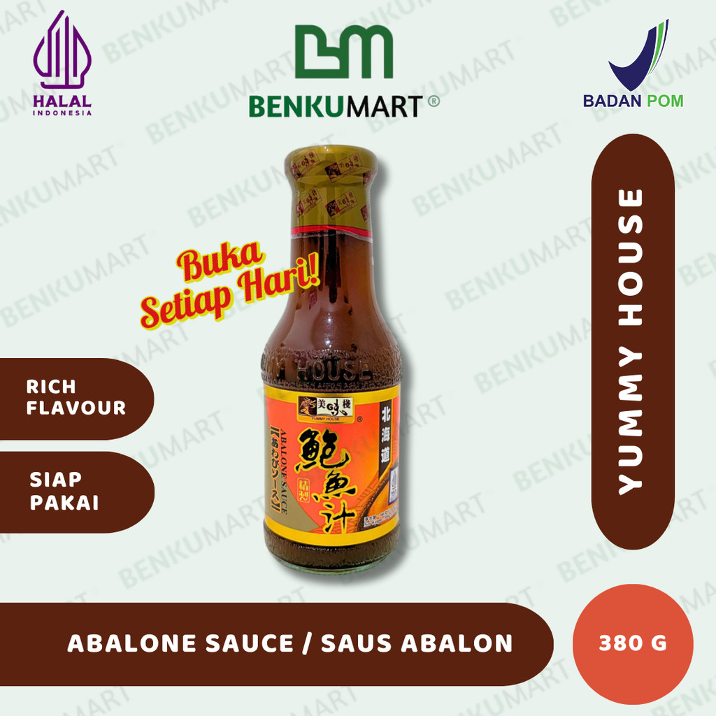

Yummy House Abalone Sauce (380 gr) | Saus Bumbu Abalon (380g)