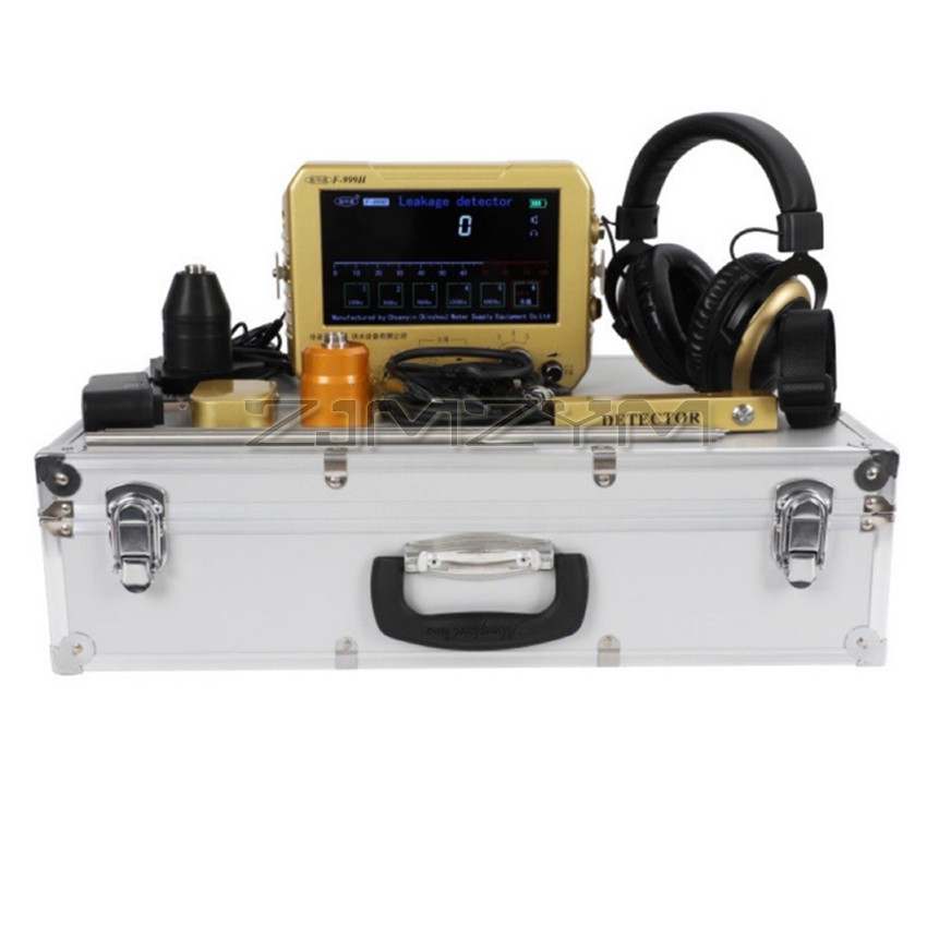 F999H Underground Water Leak Detector Precision Water Pipe Leak Detector Sensor Tap Water Floor Heat