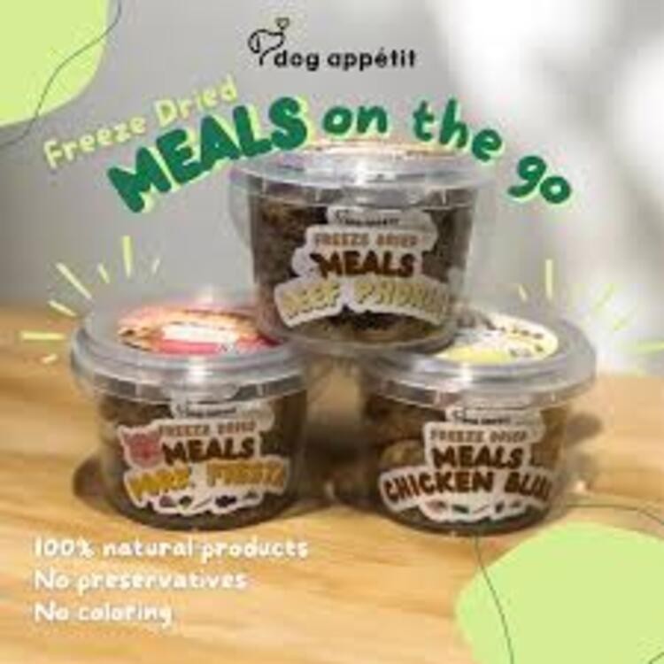 

Dog Appetit Meals On The Go / Freeze Dried / Makanan Anjing