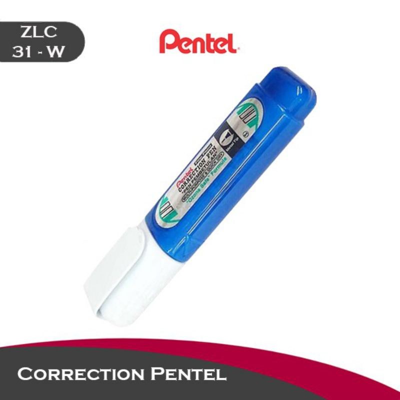 

Correction Pen/Tipe-x cair Pentel ZL-31W ( 1pcs )