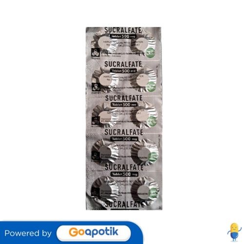 Sucralfate Promed 500 Mg Strip 10 Tablet